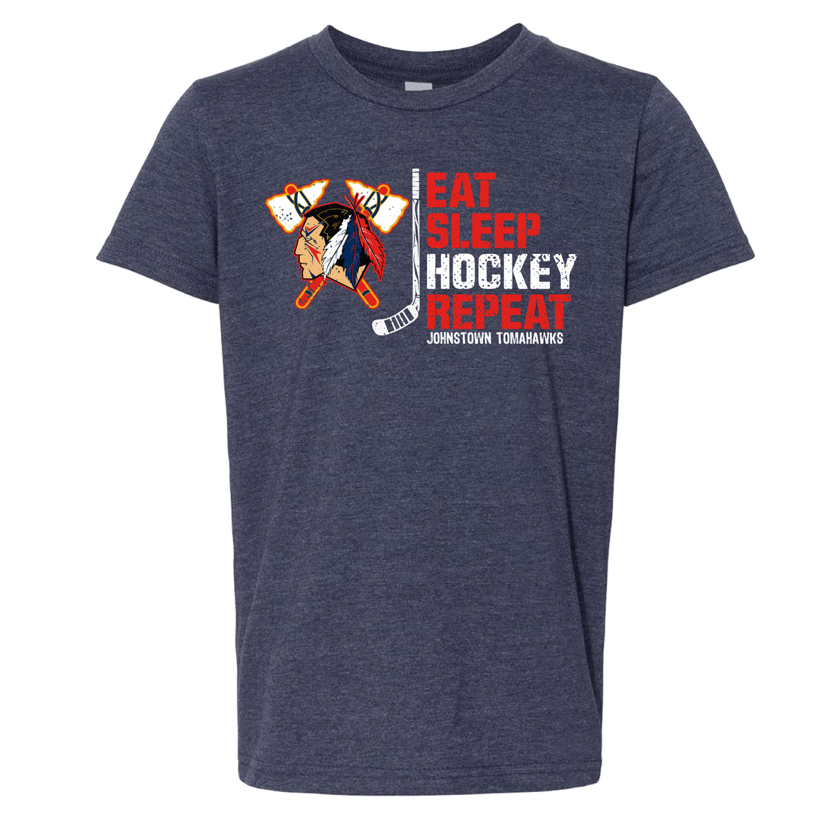 YOUTH "EAT SLEEP HOCKEY" SS TEE