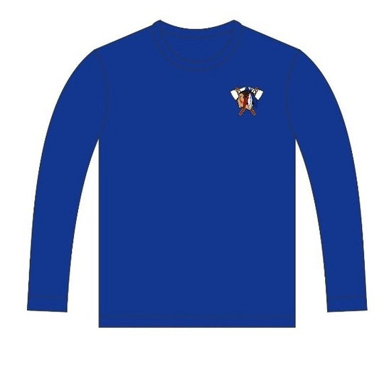 26-27 USA 250th Anniversary Edition HAWKS Blue Crewneck