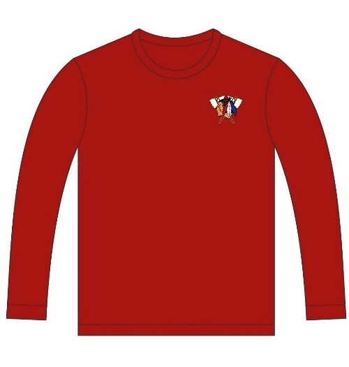 26-27 USA 250th Anniversary Edition HAWKS Red Crewneck
