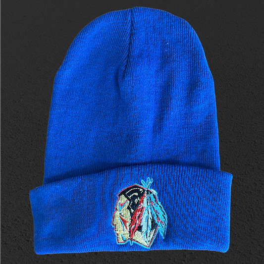 26-27 USA Blue HAWKS Beanie
